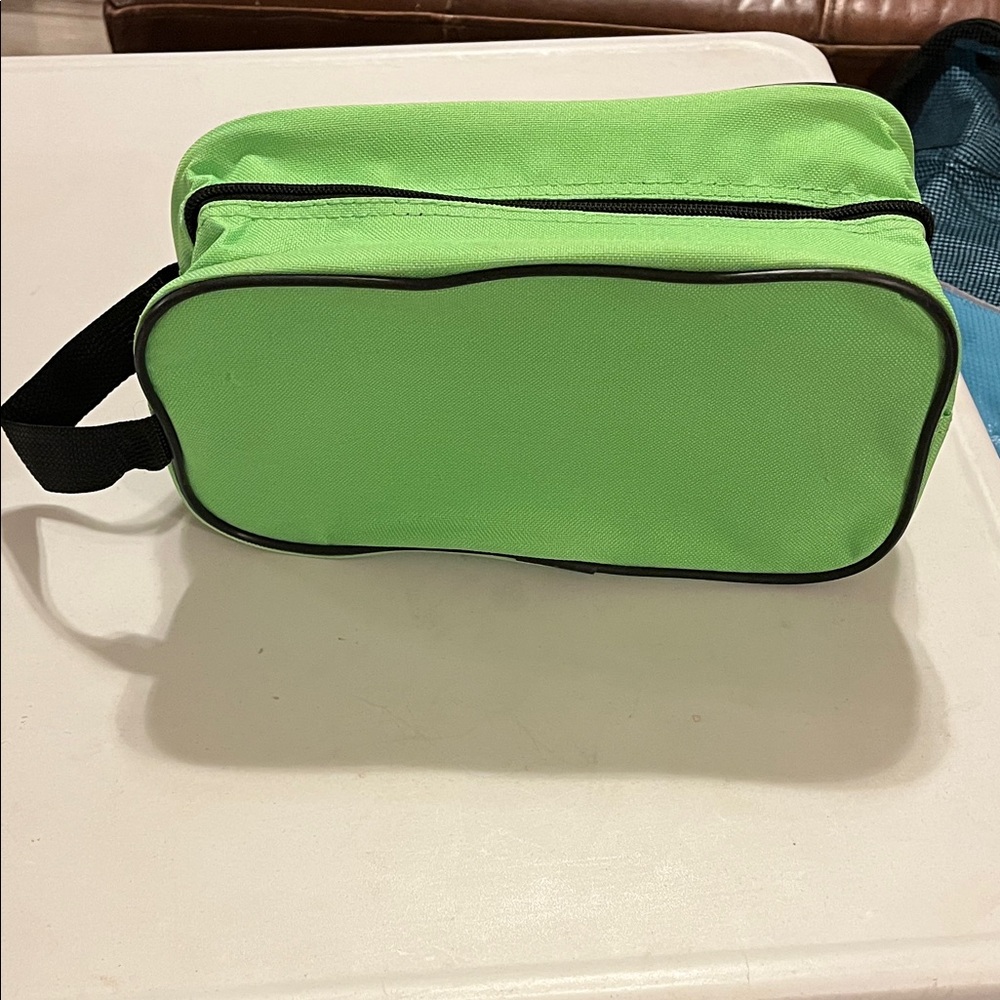 Lime Green Men's Toiletry Bag